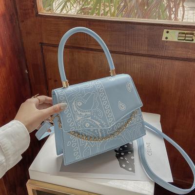 China Wholesale High Quality Cashew Blossom Pattern Cashew Blossom Pattern Ladies Cross - Body Handbags Cashew Blossom Pattern Messenger Shoulder Bag for sale