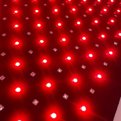 China Auto Timer for 20 Minutes Led Light Therapy Pads Red Light Therapy Wrap 60pcs LED 660nm 850nm Infrared Red Light Therapy Belt for sale