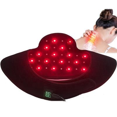 China Auto Timer for 20 Minutes 660nm 850nm Home Use Red Light Led Therapy Device for Sore Neck and Muscle Pain Relief for sale