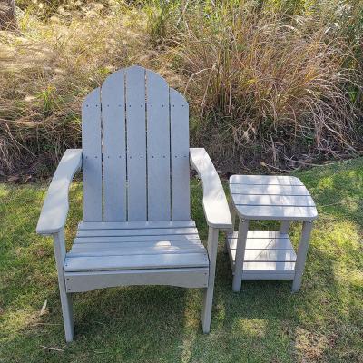 China Modern Poly Resin Muskoka HDPE Wood Plastic Adirondack Chairs for sale