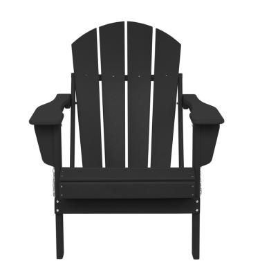 China Modern Outdoor Chair For Garden Weather Resistant Accent Furniture Plastic HDPE Adirondack Chair for sale