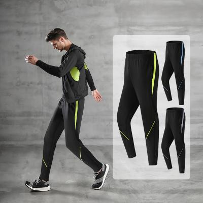 China Men's Running Pants Sportswear Tights Men's Bodybuilding Fitness Breathable Compression Gaiters for sale