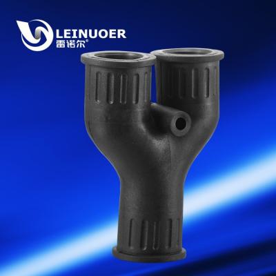 China Automotive Electrical Y Fitting Series Rubber Material Hose Connector For Protective Wire for sale