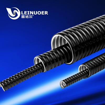 China Flame Retardant Waterproof Corrugated Galvanized Flexible Electrical Metal Conduit PVC Coated Hose for sale