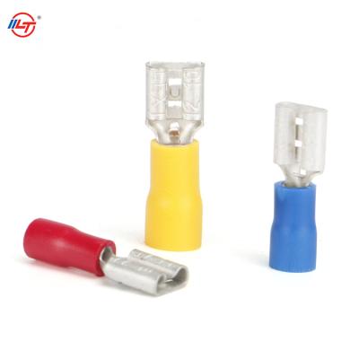 China Power Factory Fully Insulated Female Quick Disconnectors Wire Connectors for sale