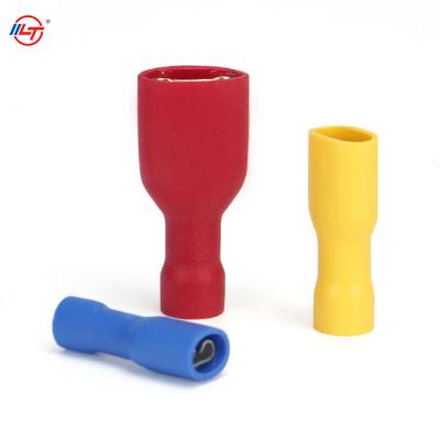 China Brass FDFD Insulated Male Female Connector With Full PVC Terminal for sale