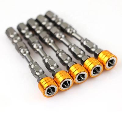 China HONGYI PH2 Precision Steel Double End Super Magnetic With Coils Screwdriver Bit S2 Screwdriver Bits for sale