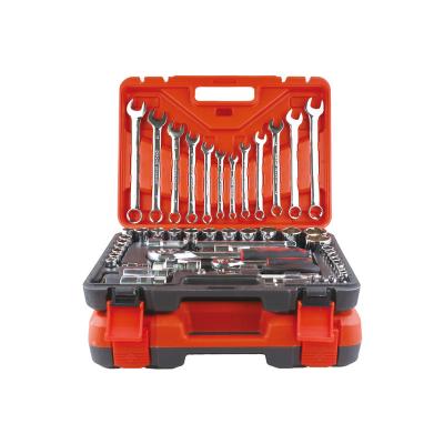 China Hongyi 61pcs High Quality Auto Repair Household Auto Press Beads Advanced Setting Truck Tire Modification Bars Tool Kit Box Hand DIY for sale