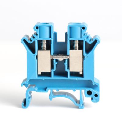 China Wire Connecting HONGYI Factory Price Copper Conector Plastic Din Rail Universal Quick Terminal Block for sale