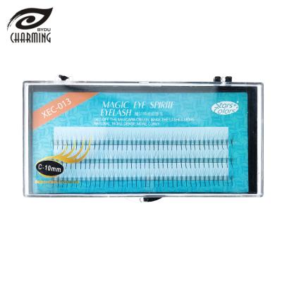 China Premade 3d Fan Volume Natural Soft Natural Long Eyelash Extensions for sale