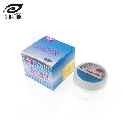 China Cheap eyelash remover solid 5g non simulate remover starscolors eyelash extension cream remover for sale