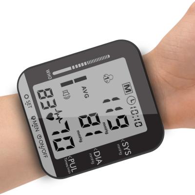 China Hot Sale 0~280mmHg (0~37.3kPa) Digital Wrist Blood Pressure Monitoring Device 2021 Hot Sale High Quality Accurate Blood Pressure Monitors Full Automatic for sale