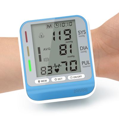 China 2021 New Arrival Plastic Hypertension Rise Blood Pressure Monitor Digital Sphygmomanometer Alert Blood Pressure for sale