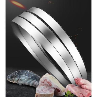 China High Efficiency Meat Bone Cutting Saw Blade Cut Band Saw Blades For Food Processing for sale