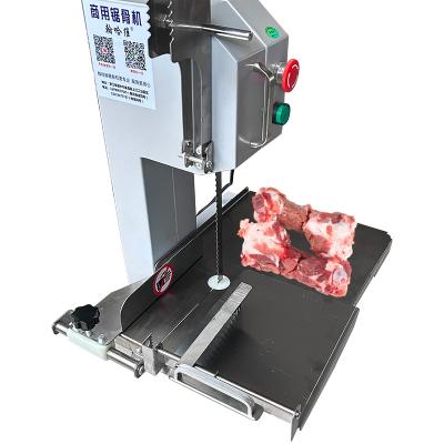 China High Efficiency Electric Frozen Bone Saw Machine Fish Pork Cows Meat Steak Bone Band Saw Cutter Slicing Cutting Machine for sale