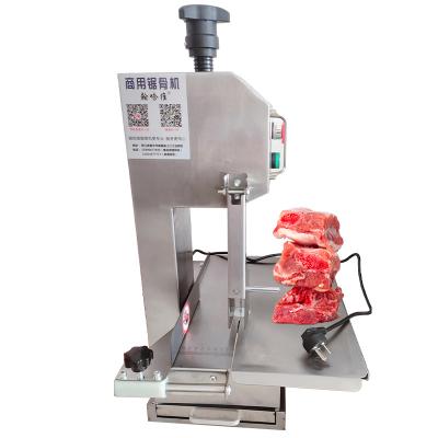 China High Efficiency Commercial / Industrial Automatic Bone Slicing Cutter / Meat Band Saw For Cutting Frozen Meat Bone And Chicken for sale