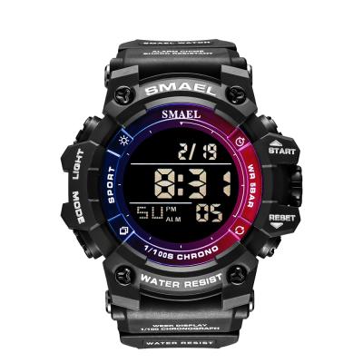 China Alarm Fashion SMAEL Wristwatches NEW 8046 Automatic Digital Mens Sport Watch for sale