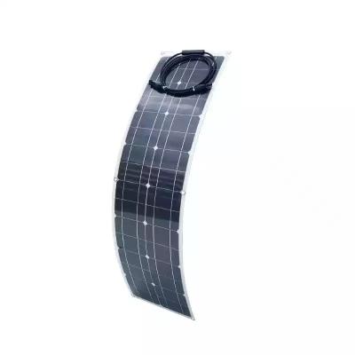 China High Quality Industrial Material Waterproof Long Life Conversion 50w 12v Mono Crystalline Solar Flexible Panel for sale