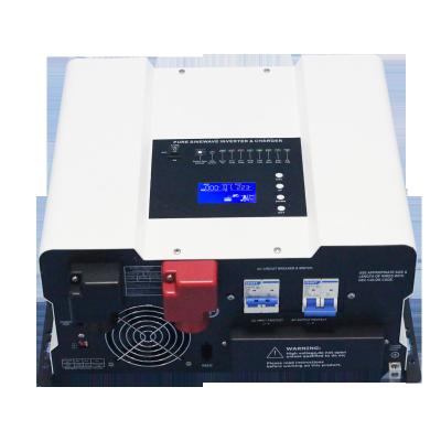 China House Using 24v/48V Solar Generating DC Low Frequency AC 110V 220V 4KVA Reversed Phase 4000W Solar Inverter MPPT 50A Solar Charger for sale