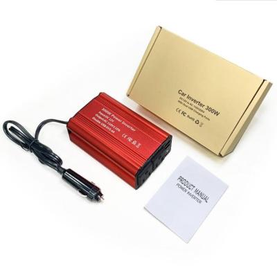 China 12 Volt 300w Vacuum Cleaner Cell Phone Power Supply Equipment Home Car Power Inverter Customized High Quality Universal 13.5*8*4.5cm for sale