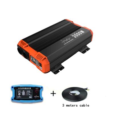 China Good Quality Customized Electrical Equipment 3000w Dc12v 24v 48v Off Grid Pure Sine Wave Inverter 47.5m*22cm*9.2cm for sale