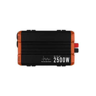 China Smart Car Power Inverter 3000w DC 12v 24v 48v to AC 110v 220v Pure Sine Wave Inverter 38*26.2*11CM for sale