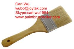 China Natural pure bristle Chinese bristle synthetic mix paint brush wood handle plastic handle 2 inch PB-009 for sale