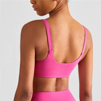 China Wholesale Breathable High Quality Cross Fitness Beauty Bra Yoga Sports Backless Bra for sale