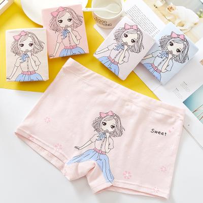 China Breathable Cartoon Printing Fashion Children Underwear 10 Pcs / Bag Combed Cotton Children Briefs Underwear for sale