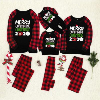 China Parent-child Pajamas Set Kids Baby Breathable Sleep Use Family Christmas Pajamas for sale