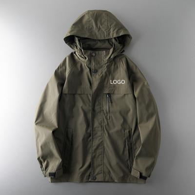 China Breathable casual sports coats waterproof outdoor anorak plus size high quality for men's jackets custom jacket for sale