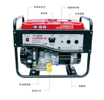 China 8-10KW Portable Diesel Generator Hand Start Single Phase Diesel Generator for sale