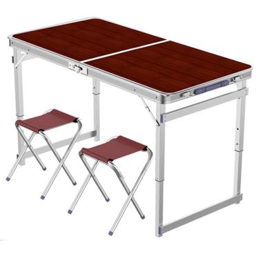 China Outdoor Lightweight Portable Dining Aluminum Folding Table Durable Material for sale