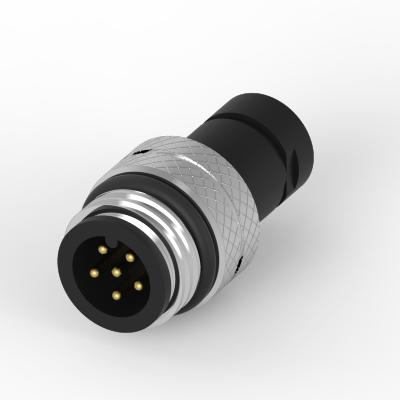 China Industry M9 6 PIN Molded with waterproof cable connector for sale