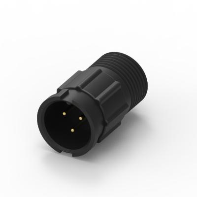 China Industry Size B 3 PIN Molded with Waterproof Connector-5A Cable for sale