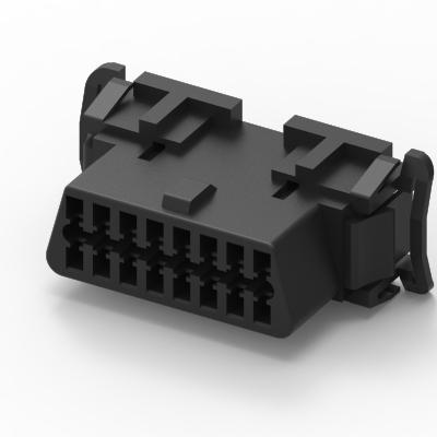 China Industry OBD2 (f) 16 PIN Panel Mount Type Housing for sale