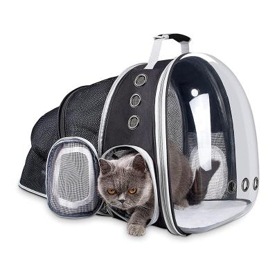 China Viable Pet Bag Carrier Capsule Transparent For Large Cats for sale