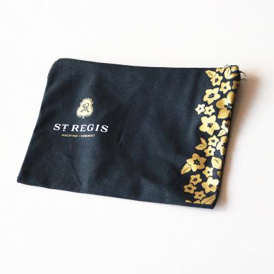 China High Quality Handled Canvas Zipper Pouch Eco - Friendly Wholesale Canvas Zipper Pouch for sale