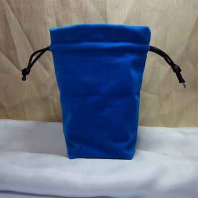 China Recyclable Customized Velvet Bag For Bottle Bag Drawstring for sale