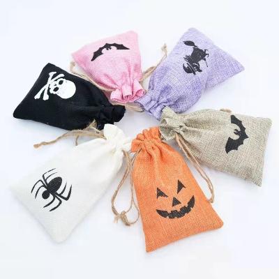 China Custom Logo Pink Color Gift Candle Dust String Pouch Canvas Bags for sale