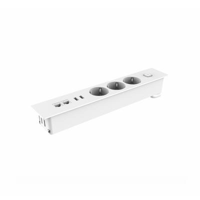 China Factory direct sale commercial power strips 6 ways extension sockets with low price for sale