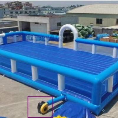 China 2021 Hot Sales Soap Football / Sewn Or Sealed Working Inflatable Soccer Court / Field With High Quality for sale