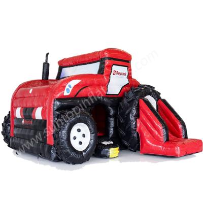 China PVC Hot Sales Inflatable Truck Bouncer, Inflatable Truck Model With Customized Design for sale