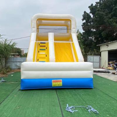 China PVC Kids Inflatable Wet Dry Slide , Small Backyard Inflatable Slide With Cheap Price for sale