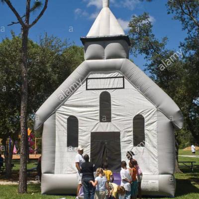 China Hot Selling PVC Used Commercial Inflatable Church House With Best Quality for sale