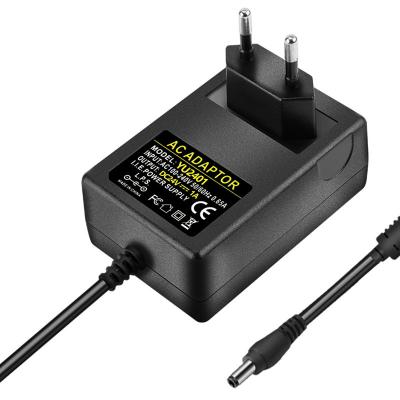 China Ready To Board 25W Wall Plug EU Power Adapter 24V 1A Switching Power Supply YU2401 for sale