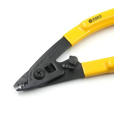 China Cable FTTH Three Hole Two Hole MILLER Fiber Optic miller Miller Cable Plier Stripping Pliers for sale