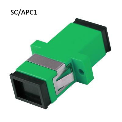 China Free Samples Manufacturer SC/UPC SC/APC Fiber Optic Adapters Flange Coupler For Patch Cord SC/APC1 for sale