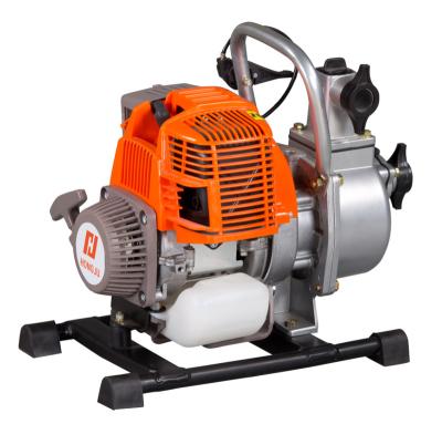 China 1 Inch 4 Stroke Gasoline Engine Metal Connected Centrifugal Water Pump for sale