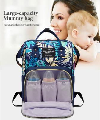 China 2019 Maternity Diaper Bag Diaper Bag Backpack 2019 Large Capacity Mummy Diver Infant Baby Travel Backpack for sale